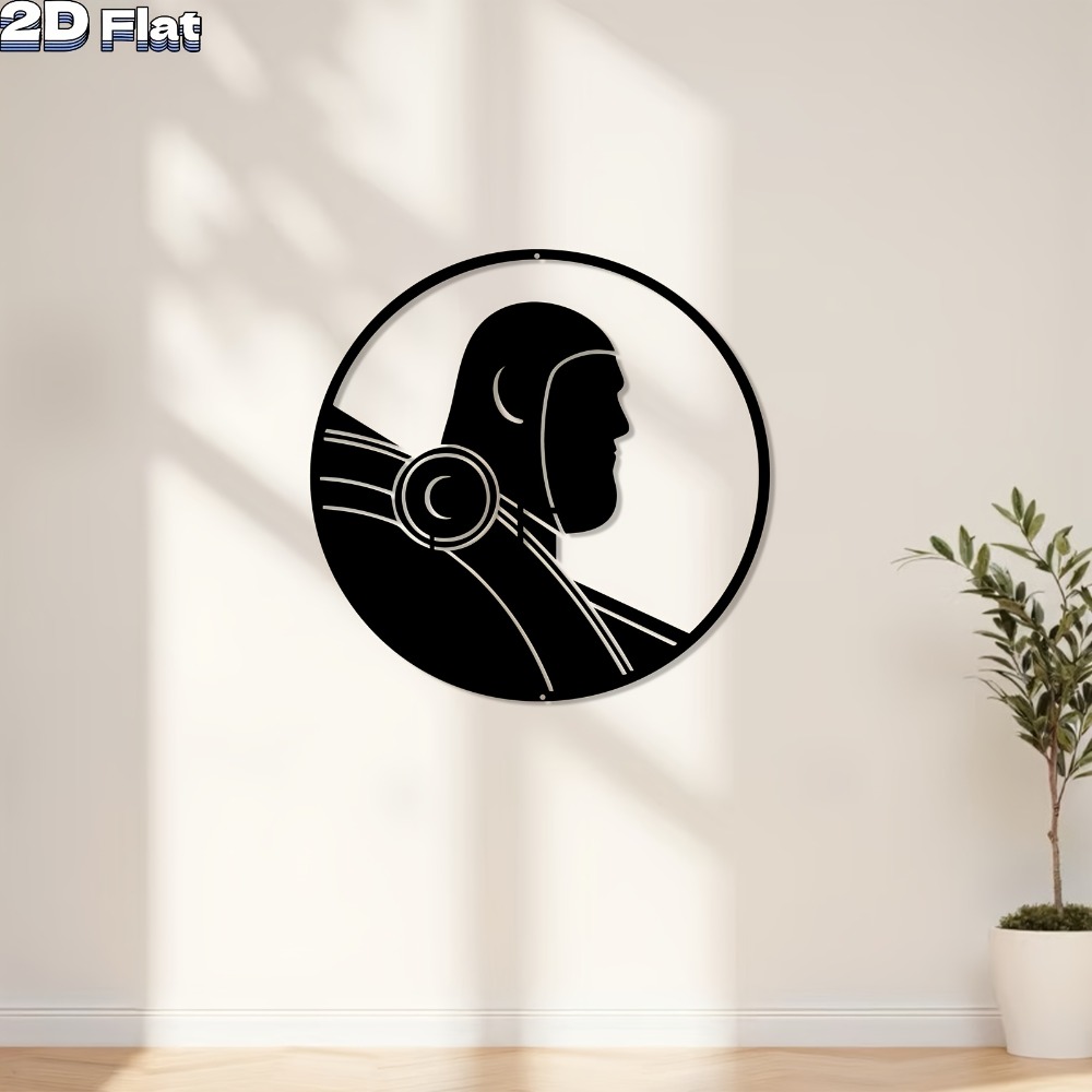 Office Tech Decor - Arte Mural Moderno de Robot de