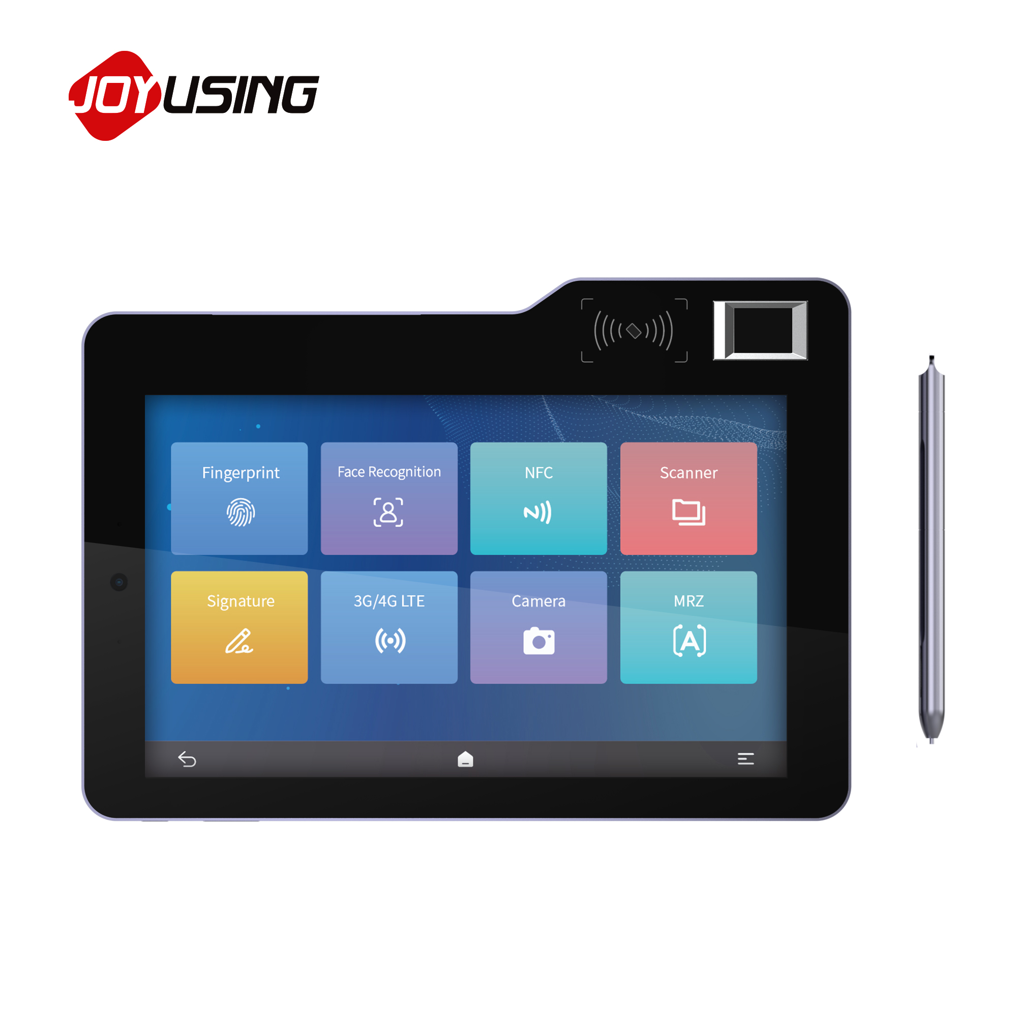 Digital Signature Pad - Tableta Android Biométrica Móvil con Lápiz