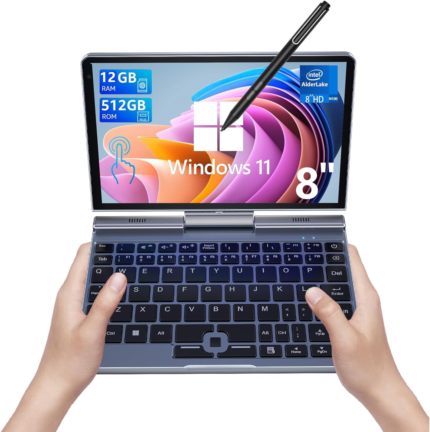 Thin Client Mini Pc - Mini Laptop Portátil con Windows 11,