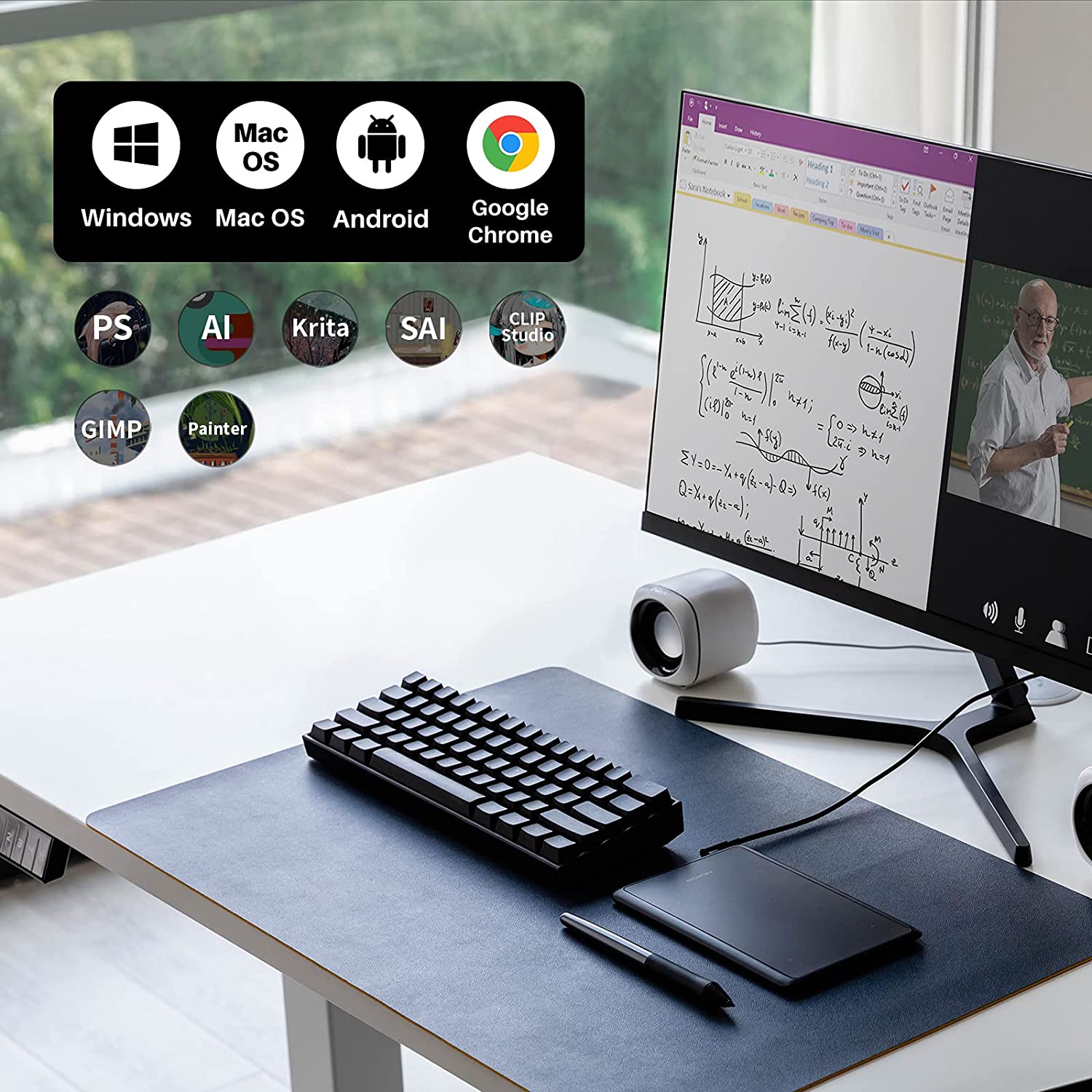 Huion-tableta gráfica H420X, T - Digital Signature Pad reseña y precio
