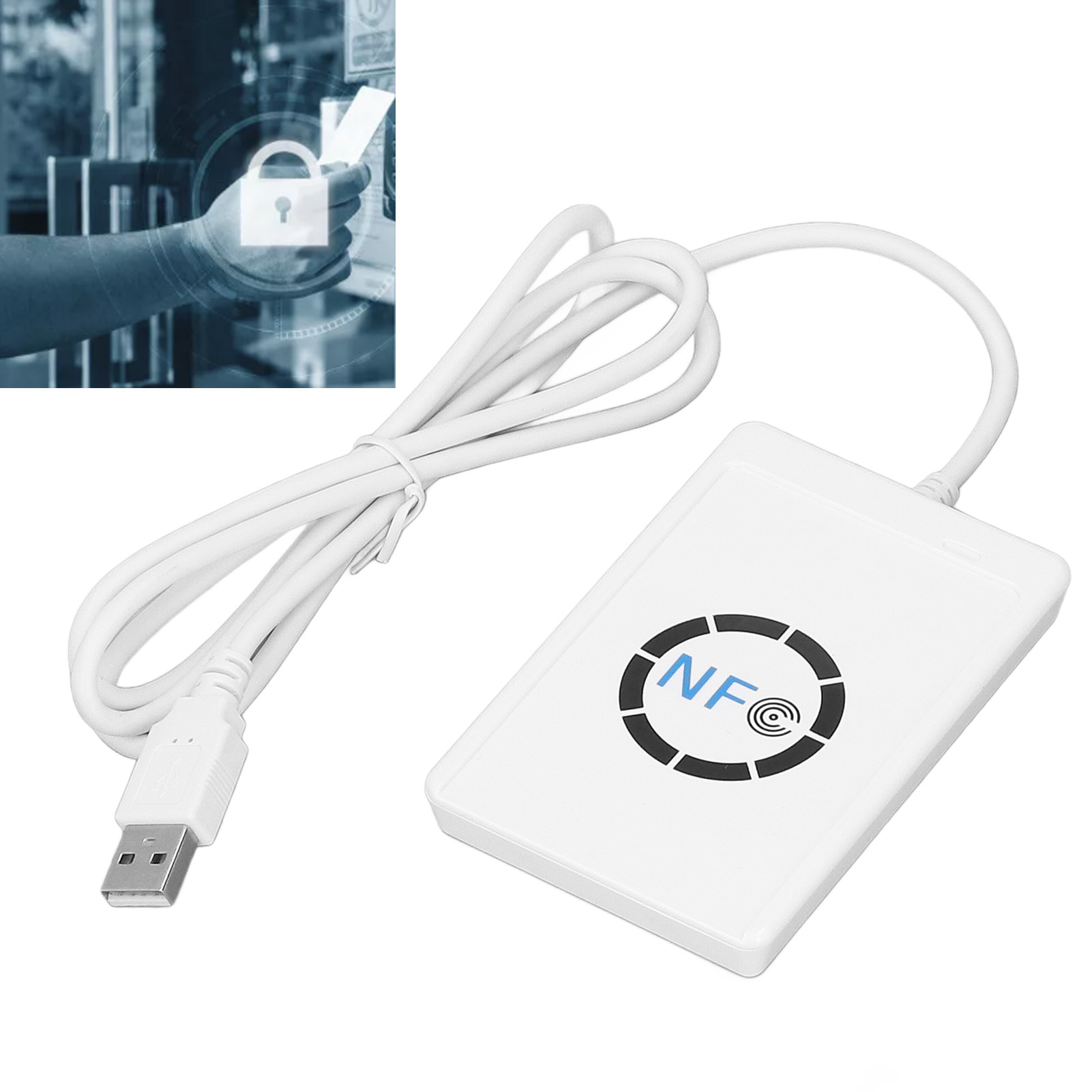 Lector de tarjetas IC intelige - Smart Card Reader reseña y precio