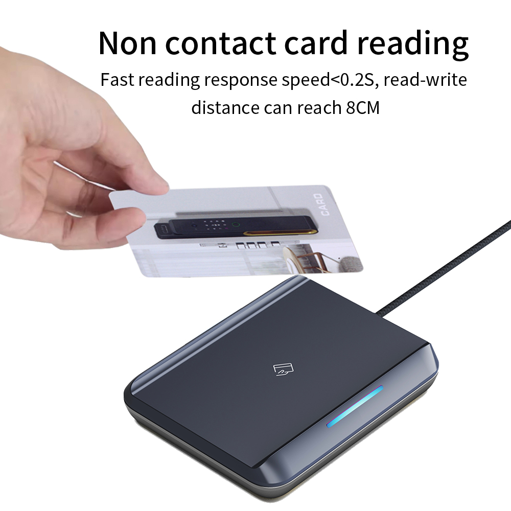 Codificador de tarjetas inteli - Smart Card Reader reseña y precio
