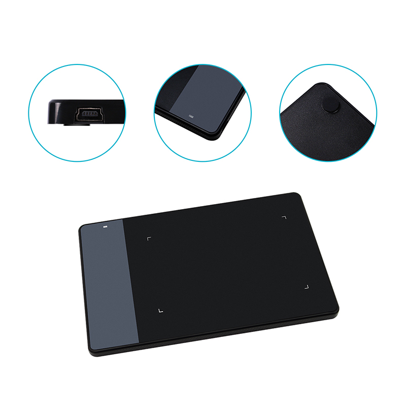 HUION 420 Tableta gráfica 4x2. - Digital Signature Pad reseña y precio