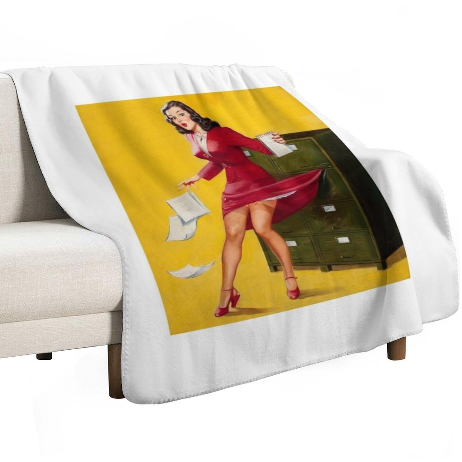 Manta decorativa con diseño de - Office Tech Decor reseña y precio