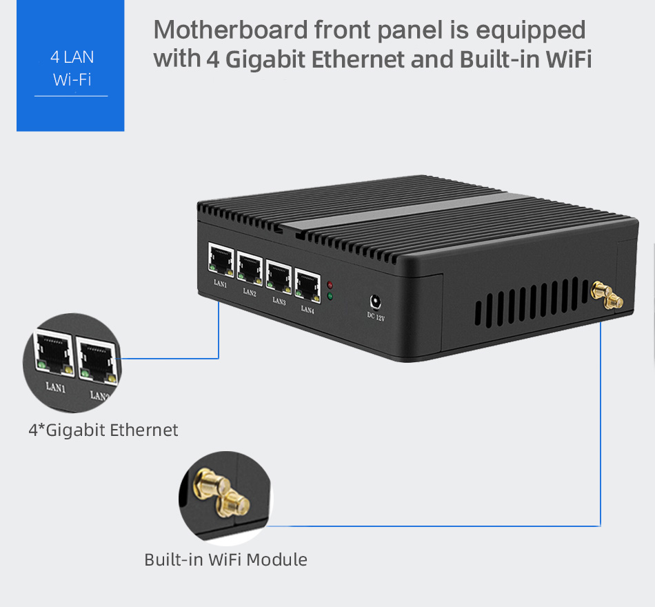Router Firewall Pfsense, Mini  - Thin Client Mini Pc reseña y precio