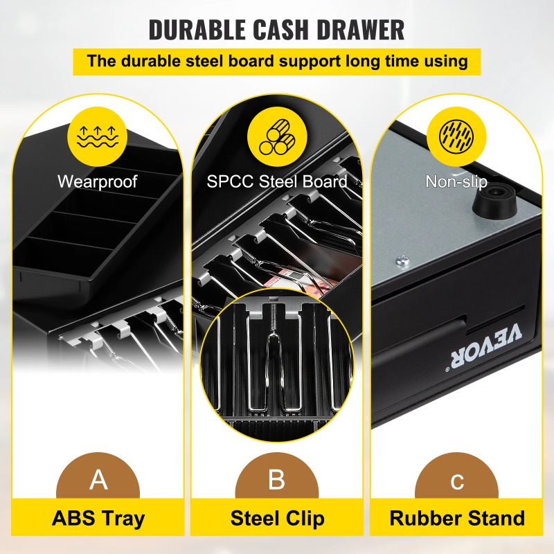 Cajón de Caja Registradora de  - Cash Drawer Pos reseña y precio
