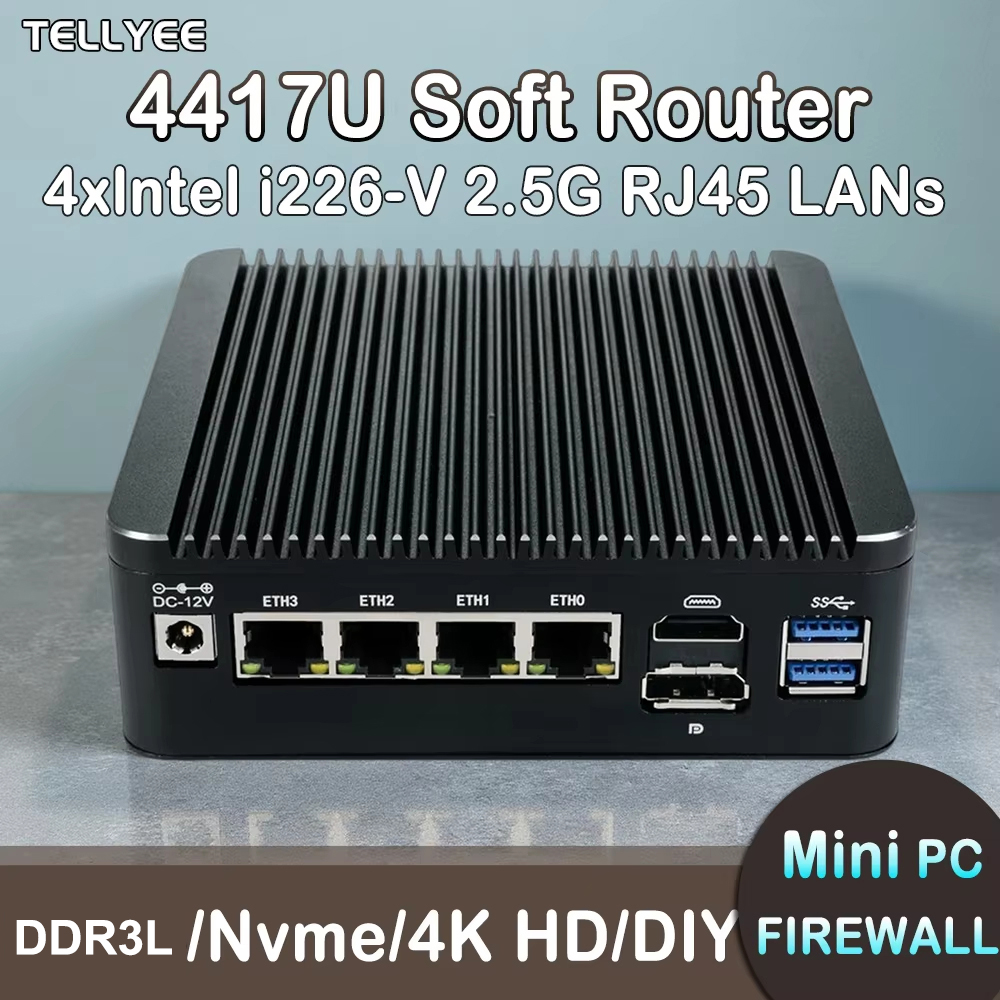 Enrutador suave Intel Pentium  - Thin Client Mini Pc reseña y precio